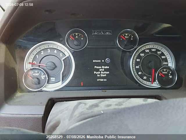 1C6RR7NM6GS324190 Dodge Ram 1500 Laramie Crew Cab