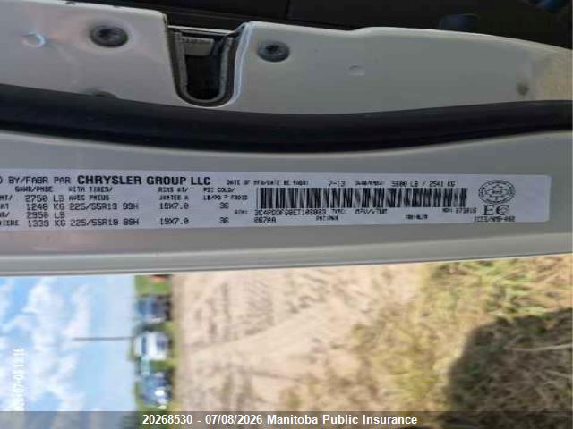 Dodge Journey R/t 2014 3C4PDDFG8ET106883 Image 9