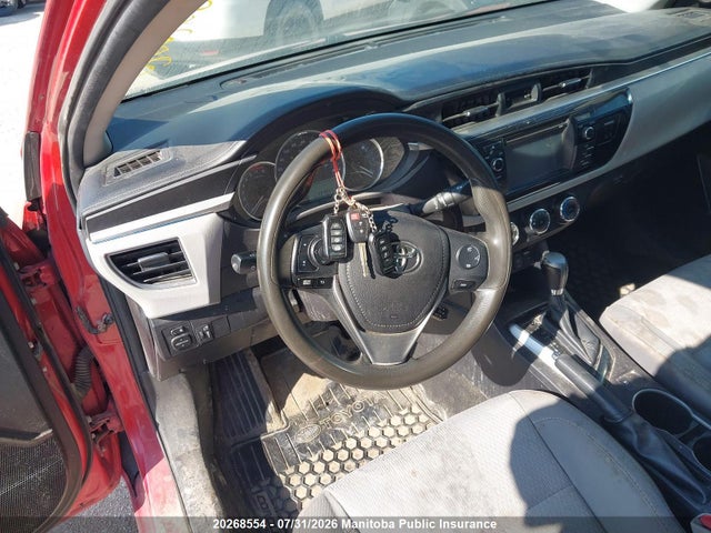 2T1BURHE5FC296651 Toyota COROLLA LE