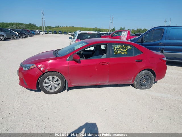 2T1BURHE5FC296651 Toyota COROLLA LE