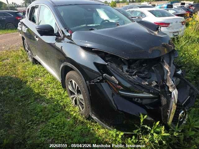 Aukcja sprzedaży 2020 Nissan Murano Sv, vin: 5N1AZ2BS1LN121045, numer aukcji: 20268559