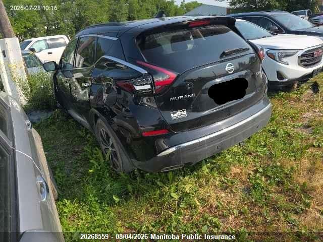 Aukcja sprzedaży 2020 Nissan Murano Sv, vin: 5N1AZ2BS1LN121045, numer aukcji: 20268559