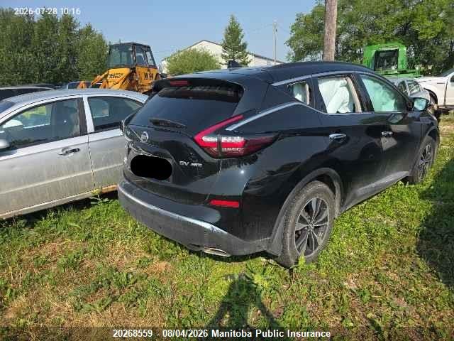 Aukcja sprzedaży 2020 Nissan Murano Sv, vin: 5N1AZ2BS1LN121045, numer aukcji: 20268559