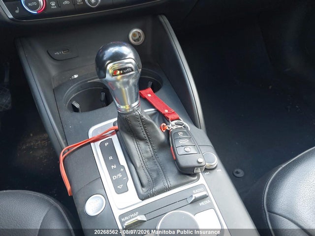 2017 Audi A3 2.0t Quattro მანქანა იყიდება აუქციონზე, vin: WAUE8GFF3H1024508, აუქციონის ნომერი: 20268562
