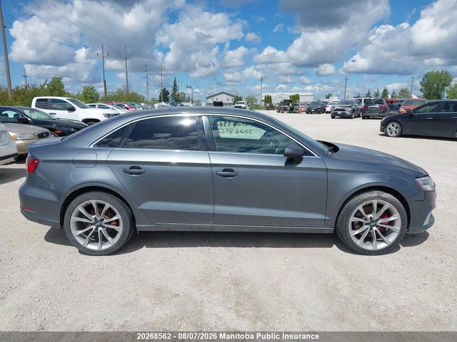 2017 Audi A3 2.0t Quattro მანქანა იყიდება აუქციონზე, vin: WAUE8GFF3H1024508, აუქციონის ნომერი: 20268562