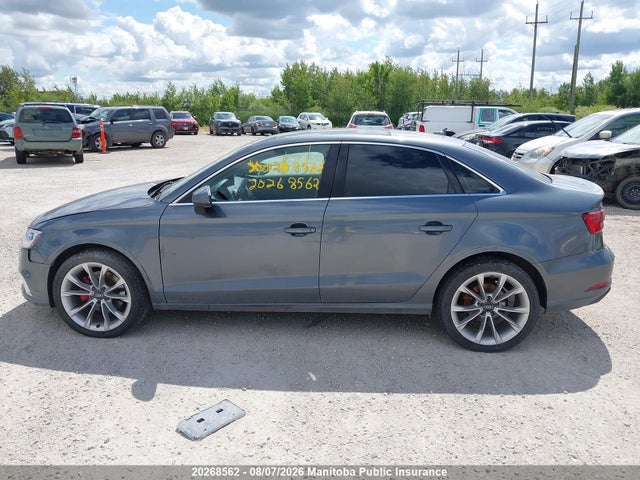2017 Audi A3 2.0t Quattro მანქანა იყიდება აუქციონზე, vin: WAUE8GFF3H1024508, აუქციონის ნომერი: 20268562