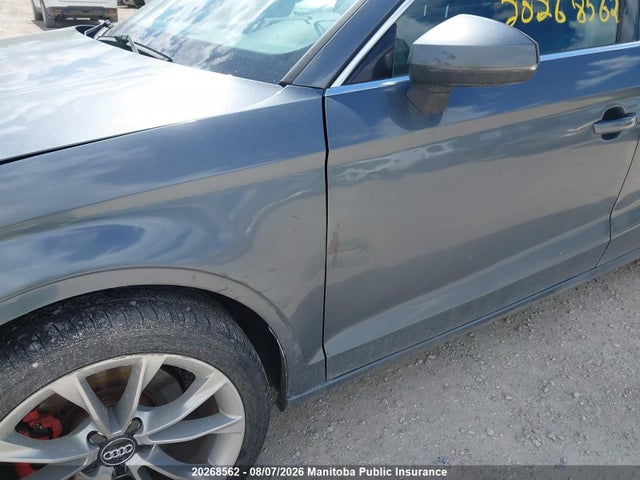 2017 Audi A3 2.0t Quattro მანქანა იყიდება აუქციონზე, vin: WAUE8GFF3H1024508, აუქციონის ნომერი: 20268562