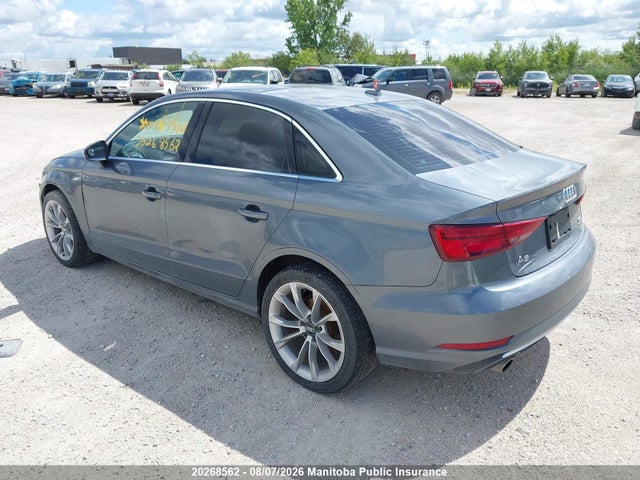 2017 Audi A3 2.0t Quattro მანქანა იყიდება აუქციონზე, vin: WAUE8GFF3H1024508, აუქციონის ნომერი: 20268562