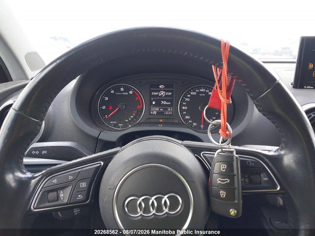 2017 Audi A3 2.0t Quattro მანქანა იყიდება აუქციონზე, vin: WAUE8GFF3H1024508, აუქციონის ნომერი: 20268562