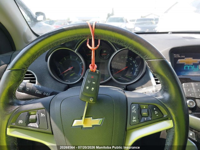 20268564 :رقم المزاد ، 1G1PC5SB6E7339502 vin ، 2014 Chevrolet Cruze Lt Turbo مزاد بيع