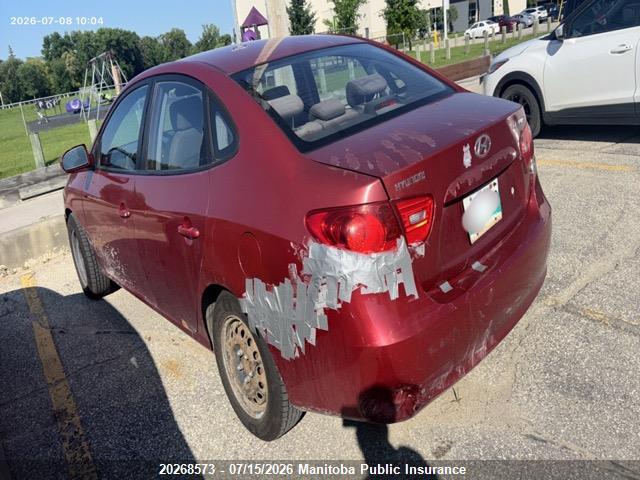 20268573 :رقم المزاد ، KMHDU45D09U782441 vin ، 2009 Hyundai Elantra Gl مزاد بيع