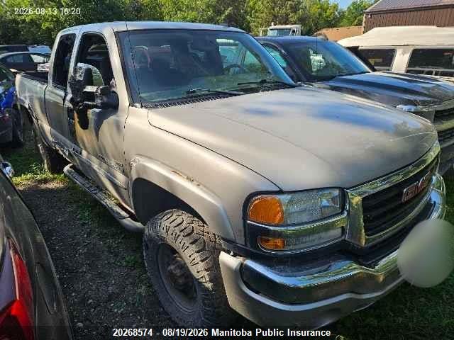 2007 Gmc Sierra 2500 Hd Sle Ext Cab მანქანა იყიდება აუქციონზე, vin: 1GTHK29D87E112296, აუქციონის ნომერი: 20268574
