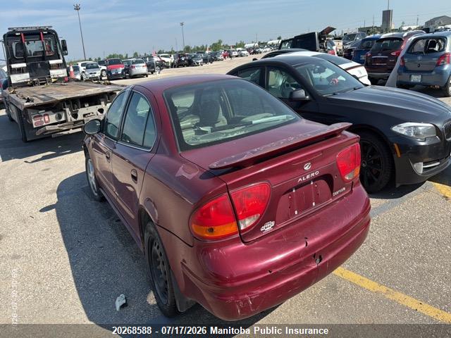 Aukcja sprzedaży 2004 Oldsmobile Alero Gx, vin: 1G3NK52FX4C168263, numer aukcji: 20268588