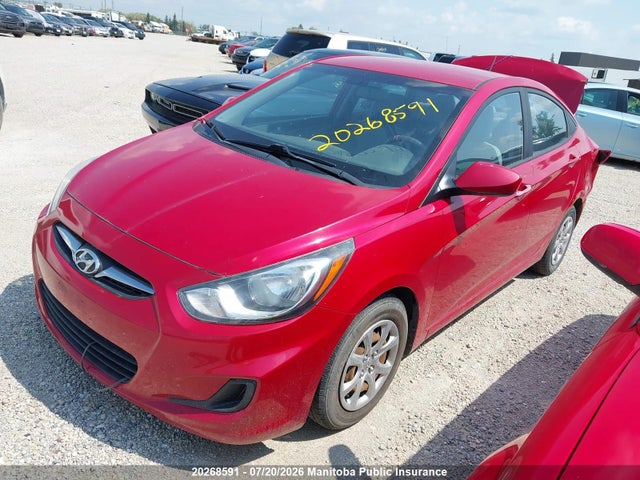 Hyundai ACCENT GL 2014 KMHCT4AE3EU678887 Image 2