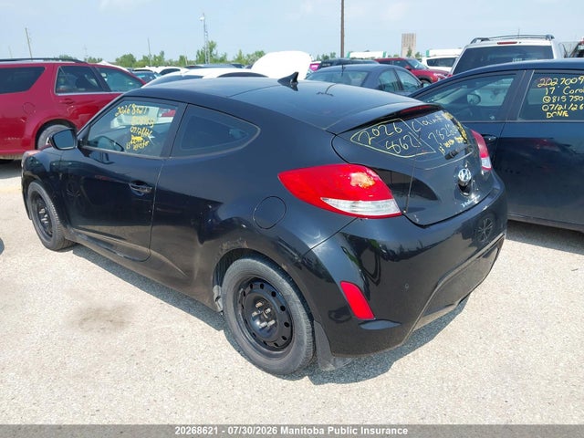 2013 Hyundai Veloster მანქანა იყიდება აუქციონზე, vin: KMHTC6AD8DU089853, აუქციონის ნომერი: 20268621