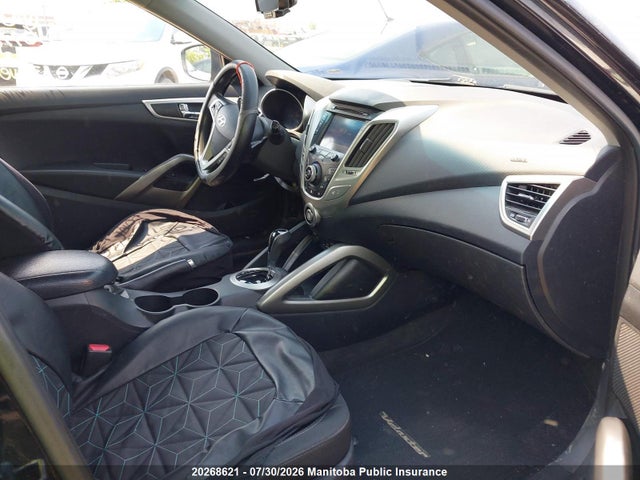 2013 Hyundai Veloster მანქანა იყიდება აუქციონზე, vin: KMHTC6AD8DU089853, აუქციონის ნომერი: 20268621