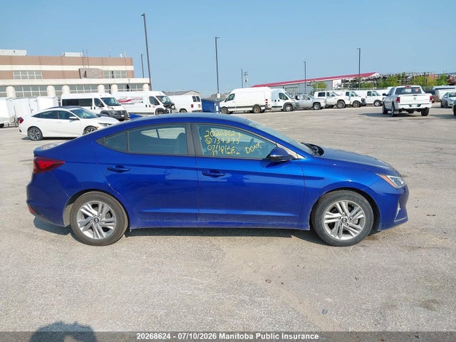 Aukcja sprzedaży 2019 Hyundai Elantra Sel/value/limited, vin: KMHD84LF1KU739273, numer aukcji: 20268624