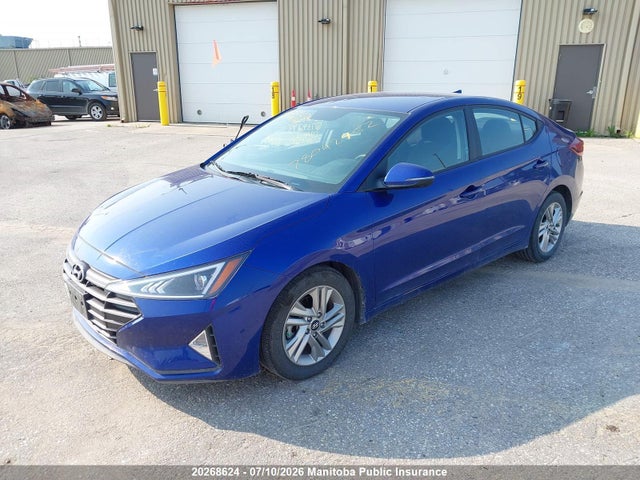 Aukcja sprzedaży 2019 Hyundai Elantra Sel/value/limited, vin: KMHD84LF1KU739273, numer aukcji: 20268624