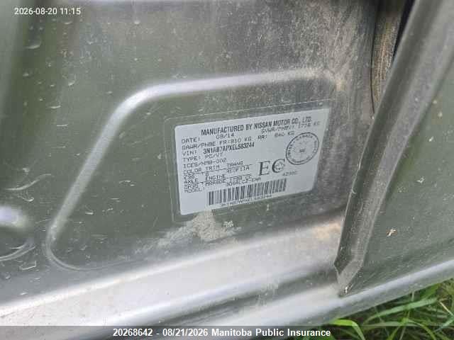 3N1AB7APXEL683244 Nissan Sentra 1.8 S