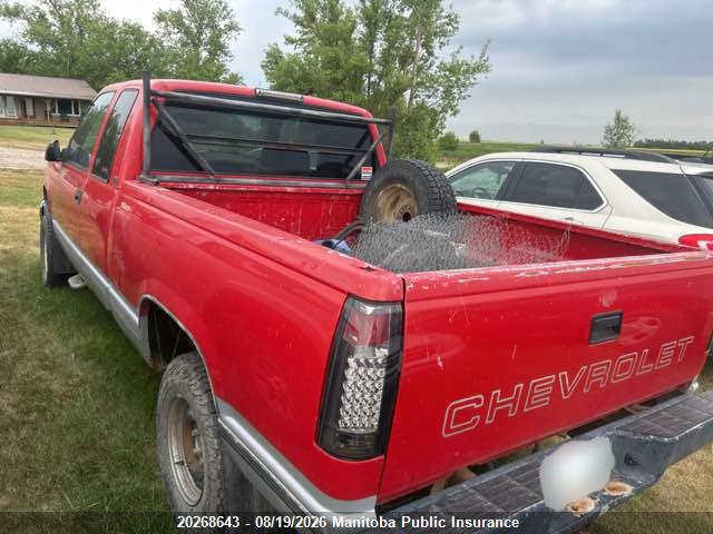 1995 Chevrolet C/r 10/1500 4+cab მანქანა იყიდება აუქციონზე, vin: 2GCEC19K3S1275697, აუქციონის ნომერი: 20268643