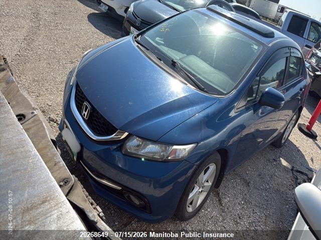Honda CIVIC EX 2014 2HGFB2F53EH002073 Image 2