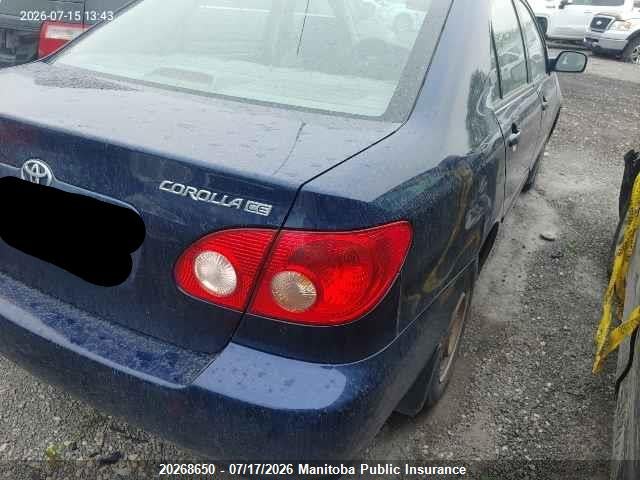 Aukcja sprzedaży 2006 Toyota Corolla Ce, vin: 2T1BR32E56C599789, numer aukcji: 20268650