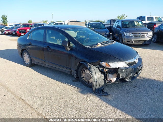 20268651 :رقم المزاد ، 2HGFA16419H112663 vin ، 2009 Honda Civic Dx-g مزاد بيع