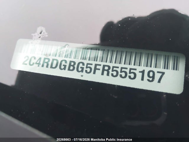 Dodge Grand Caravan Se 2015 2C4RDGBG5FR555197 Image 9