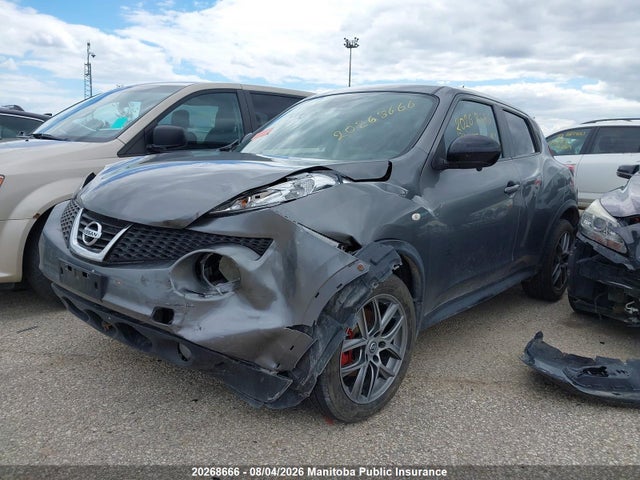 2013 Nissan Juke Sl მანქანა იყიდება აუქციონზე, vin: JN8AF5MR5DT206173, აუქციონის ნომერი: 20268666
