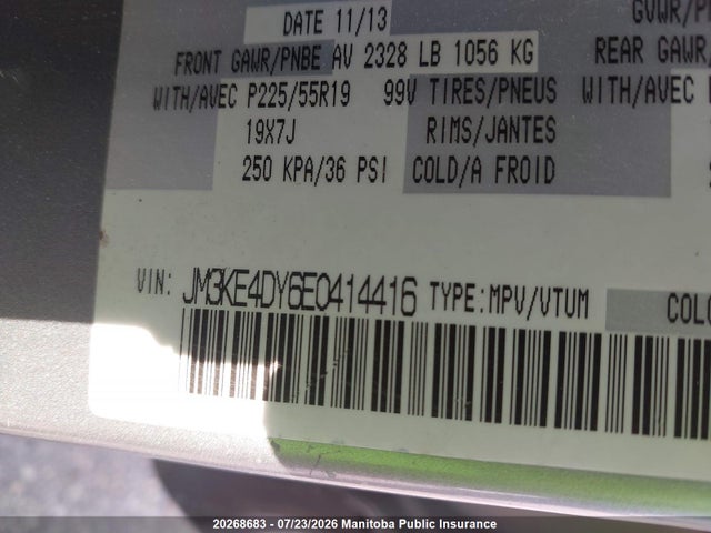 Mazda CX-5 GT 2014 JM3KE4DY6E0414416 Image 9
