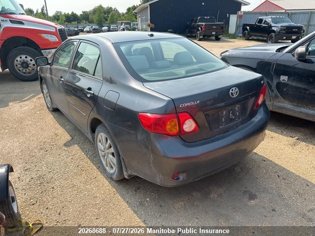 Продаж на аукціоні авто 2009 Toyota Corolla Le, vin: 2T1BU40E59C094685, номер лоту: 20268688