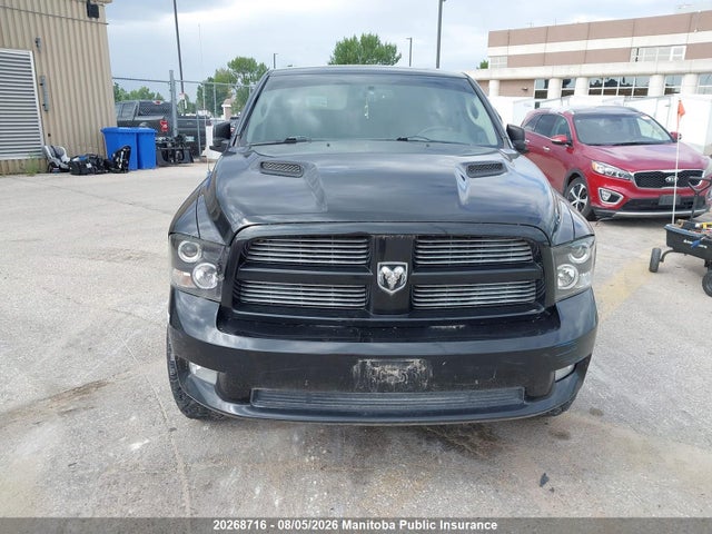 2011 Dodge Ram 1500 Sport Crew Cab მანქანა იყიდება აუქციონზე, vin: 1D7RV1CT8BS522120, აუქციონის ნომერი: 20268716