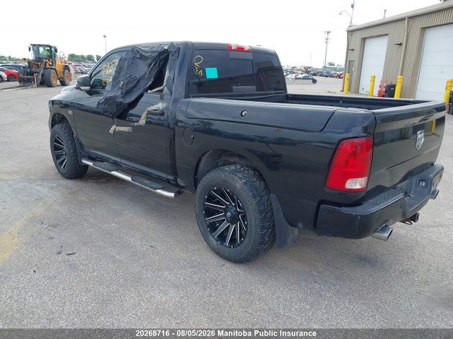2011 Dodge Ram 1500 Sport Crew Cab მანქანა იყიდება აუქციონზე, vin: 1D7RV1CT8BS522120, აუქციონის ნომერი: 20268716