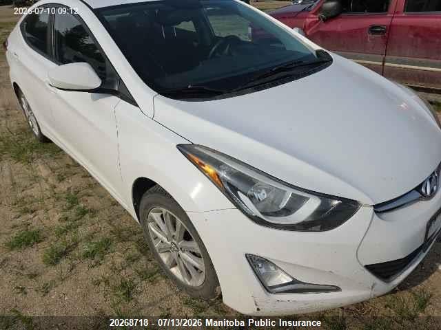 Продажа на аукционе авто 2015 Hyundai Elantra Gl, vin: KMHDH4AE3FU436799, номер лота: 20268718