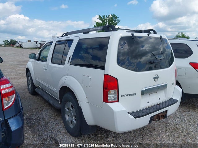 20268719 :رقم المزاد ، 5N1AR18W85C701749 vin ، 2005 Nissan Pathfinder Se مزاد بيع