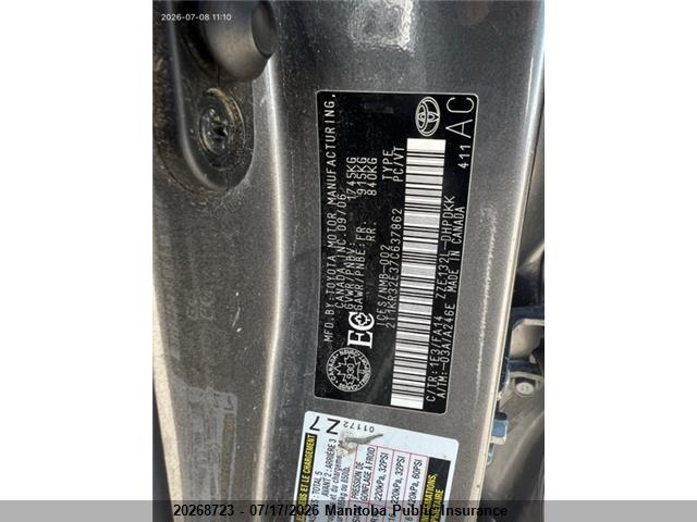 Aukcja sprzedaży 2007 Toyota Matrix, vin: 2T1KR32E37C637862, numer aukcji: 20268723
