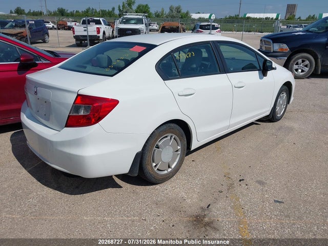 2012 Honda Civic Lx მანქანა იყიდება აუქციონზე, vin: 2HGFB2F44CH053683, აუქციონის ნომერი: 20268727