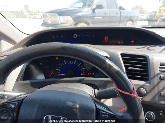 2012 Honda Civic Lx მანქანა იყიდება აუქციონზე, vin: 2HGFB2F44CH053683, აუქციონის ნომერი: 20268727