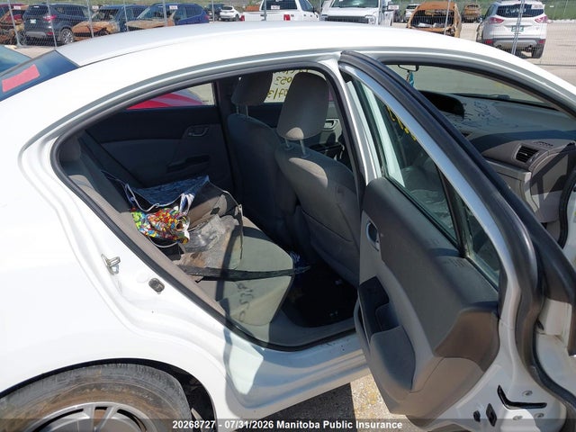 2012 Honda Civic Lx მანქანა იყიდება აუქციონზე, vin: 2HGFB2F44CH053683, აუქციონის ნომერი: 20268727