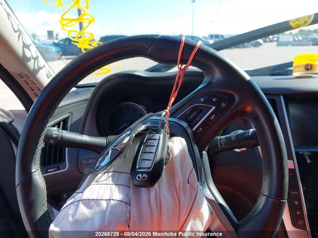 20268728 :رقم المزاد ، JN1EV7BRXPM542756 vin ، 2023 Infiniti Q50 Luxe 3.0t مزاد بيع