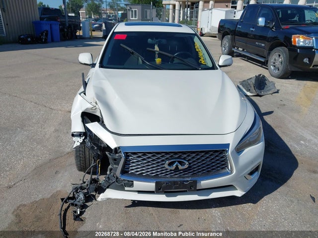 20268728 :رقم المزاد ، JN1EV7BRXPM542756 vin ، 2023 Infiniti Q50 Luxe 3.0t مزاد بيع