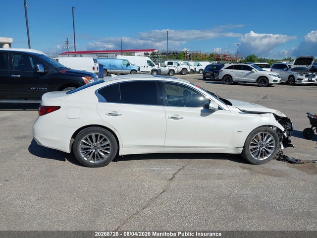 20268728 :رقم المزاد ، JN1EV7BRXPM542756 vin ، 2023 Infiniti Q50 Luxe 3.0t مزاد بيع