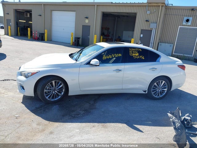 20268728 :رقم المزاد ، JN1EV7BRXPM542756 vin ، 2023 Infiniti Q50 Luxe 3.0t مزاد بيع