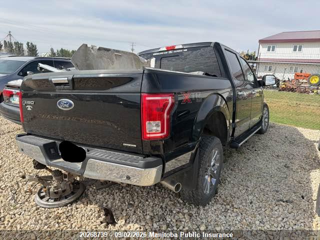 Ford F150 Xlt Supercrew 2016 1FTEW1EF4GKE80131 Image 3