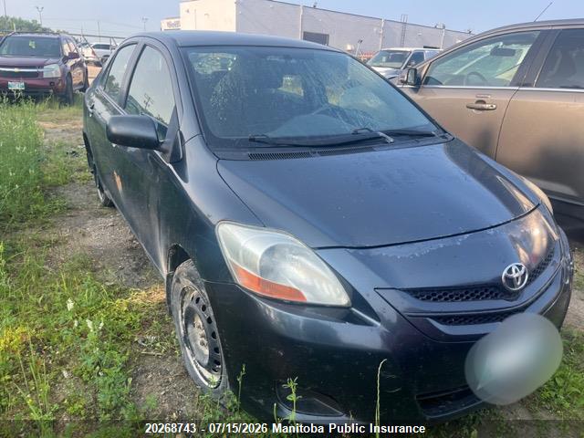 Продажа на аукционе авто 2008 Toyota Yaris, vin: JTDBT923781233794, номер лота: 20268743