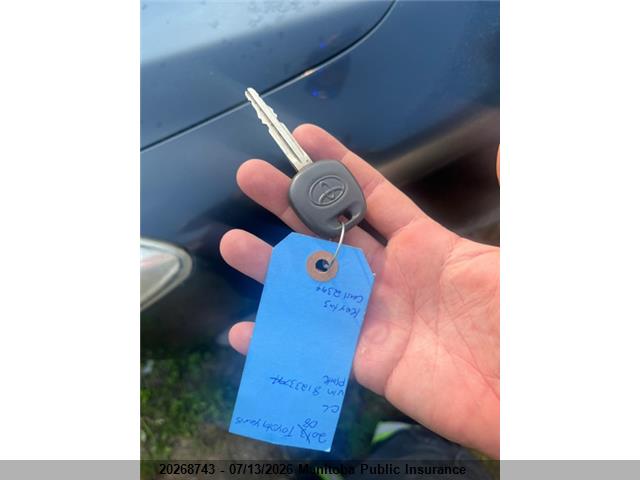 Продаж на аукціоні авто 2008 Toyota Yaris, vin: JTDBT923781233794, номер лоту: 20268743