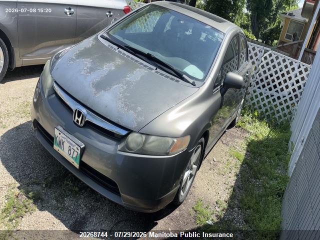 Продаж на аукціоні авто 2008 Honda Civic Ex-l, vin: 2HGFA16958H010745, номер лоту: 20268744