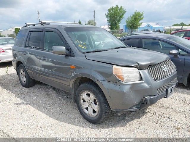 2008 Honda Pilot Lx მანქანა იყიდება აუქციონზე, vin: 5FNYF18138B501952, აუქციონის ნომერი: 20268763
