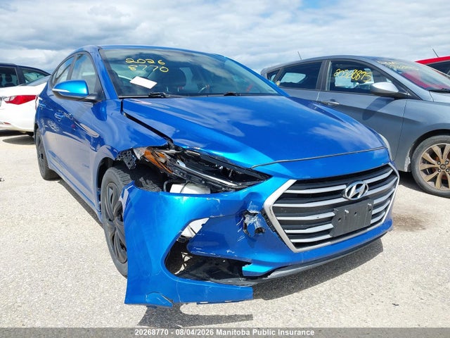 Aukcja sprzedaży 2017 Hyundai Elantra Gls, vin: KMHD84LF8HU108867, numer aukcji: 20268770