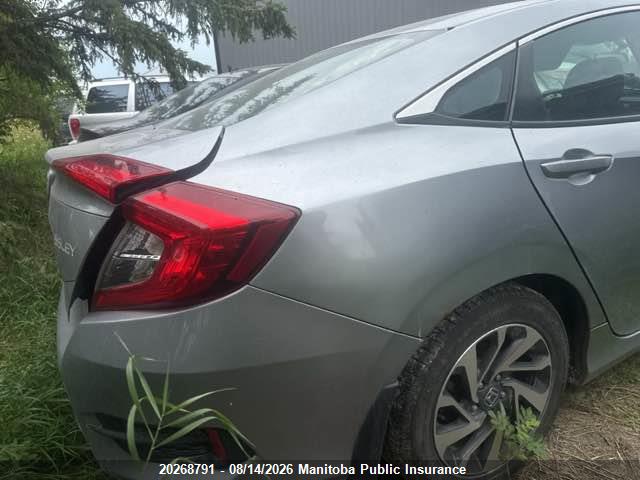 Honda Civic Lx 2017 2HGFC2F57HH040326 Image 3